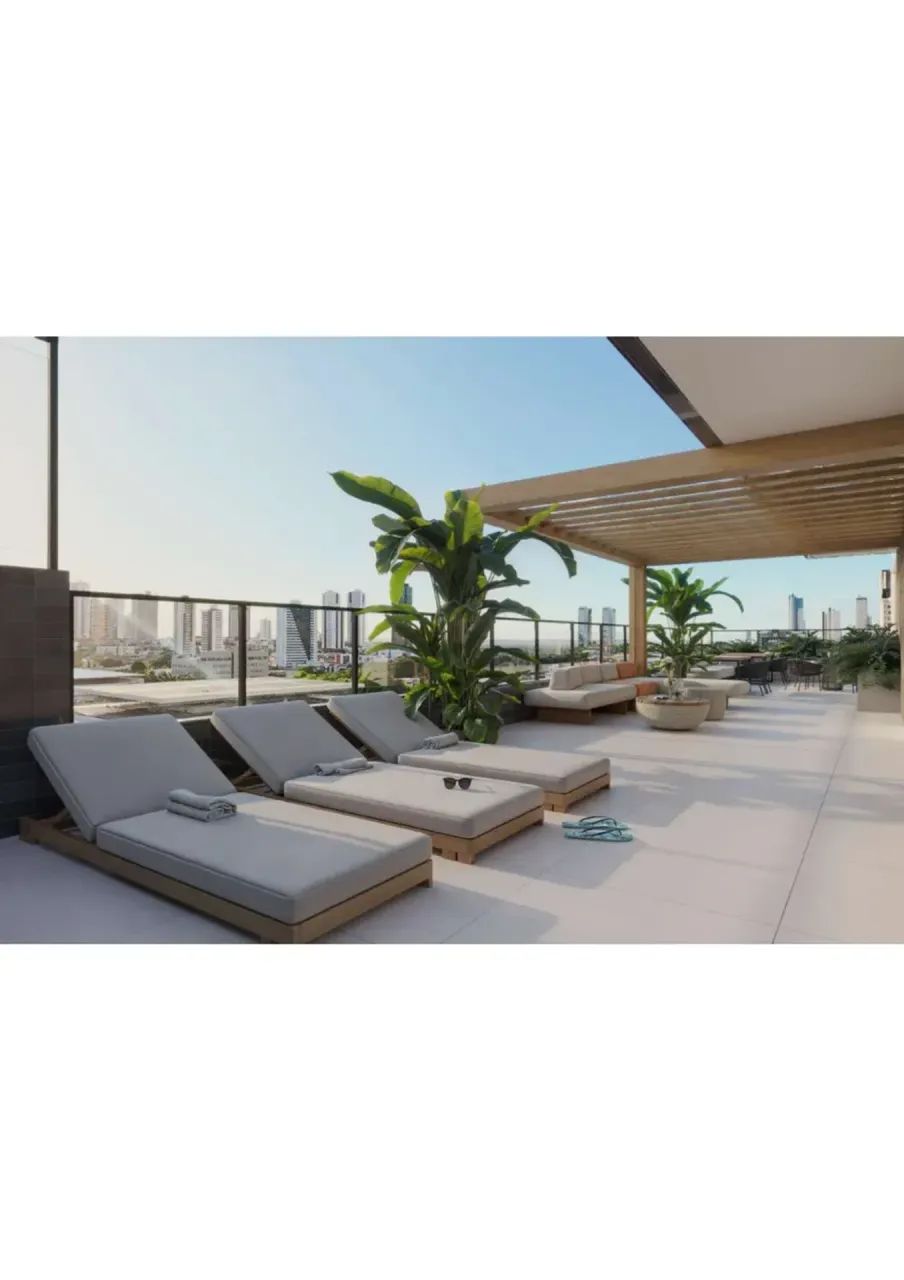 Apartamento Brisamar C/65,24m² 2Quartos,1Suíte, Varanda, 01 Vaga C/Elevador - Foto 3