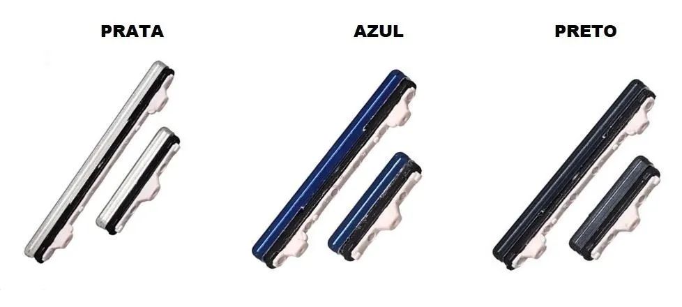 Kit Botão Power Volume Para Galaxy S10 Lite Sm-g770