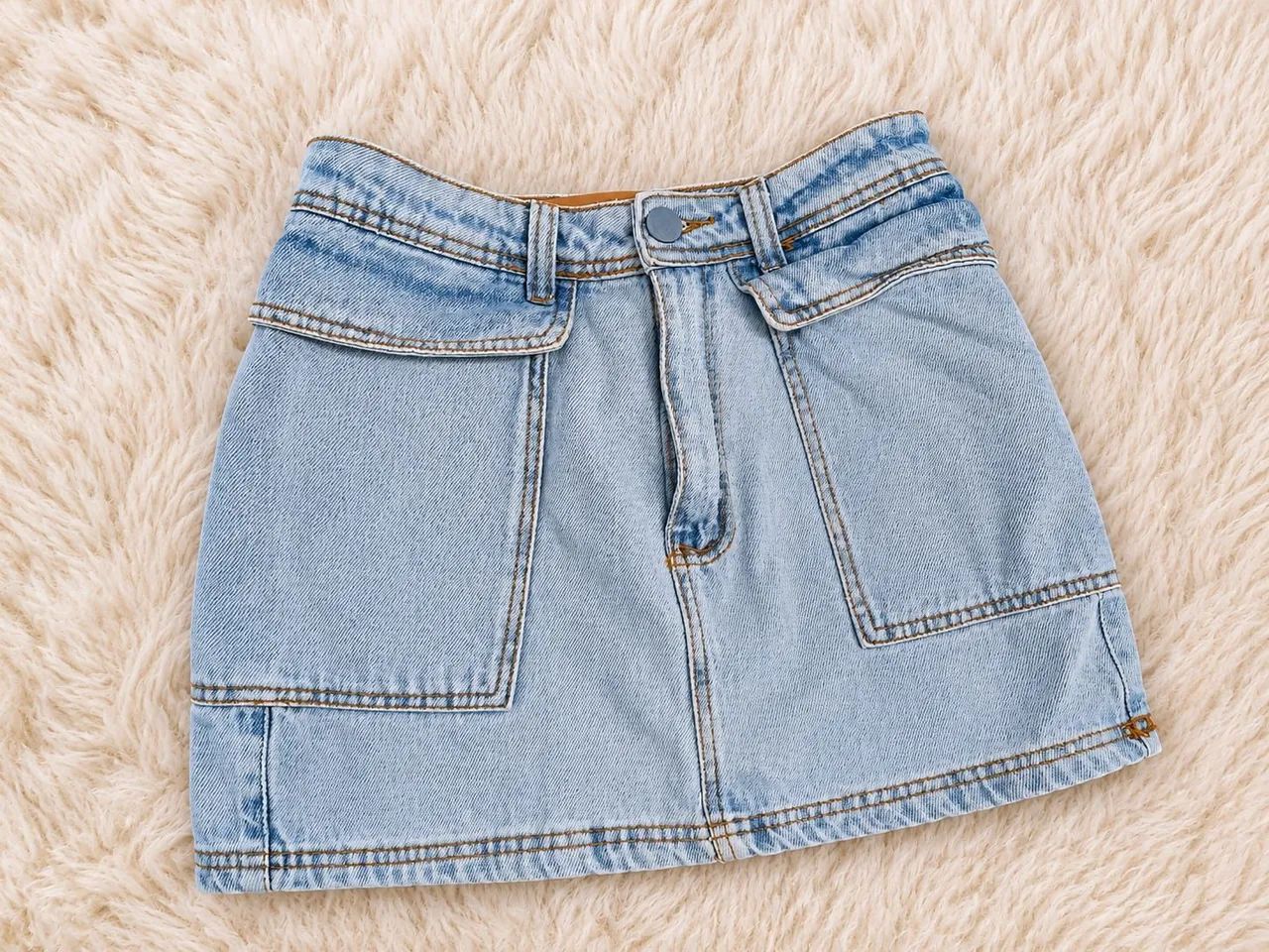 Saia jeans 