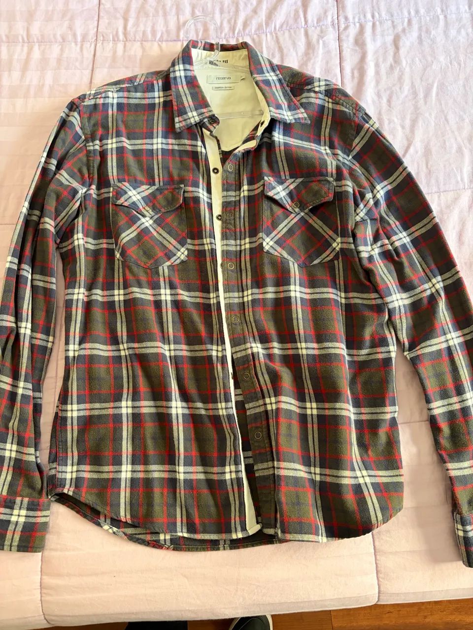 Camisa xadrez Reserva G - Foto 3
