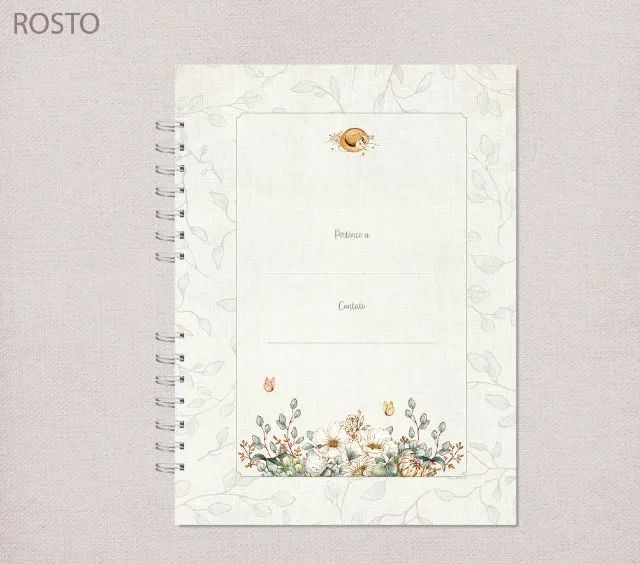 Caderno Decorado grande com capa dura - Foto 2