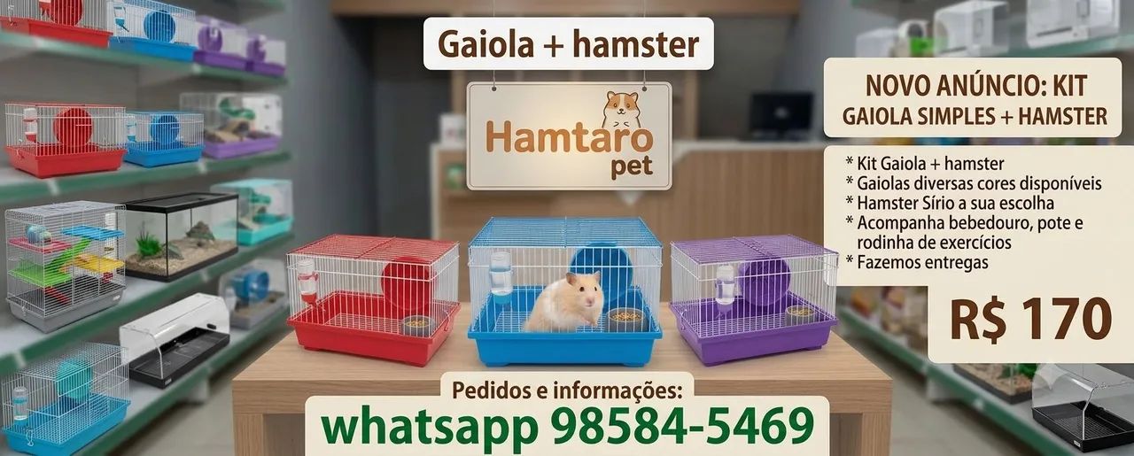 Gaiola + Hamster  - Foto 2