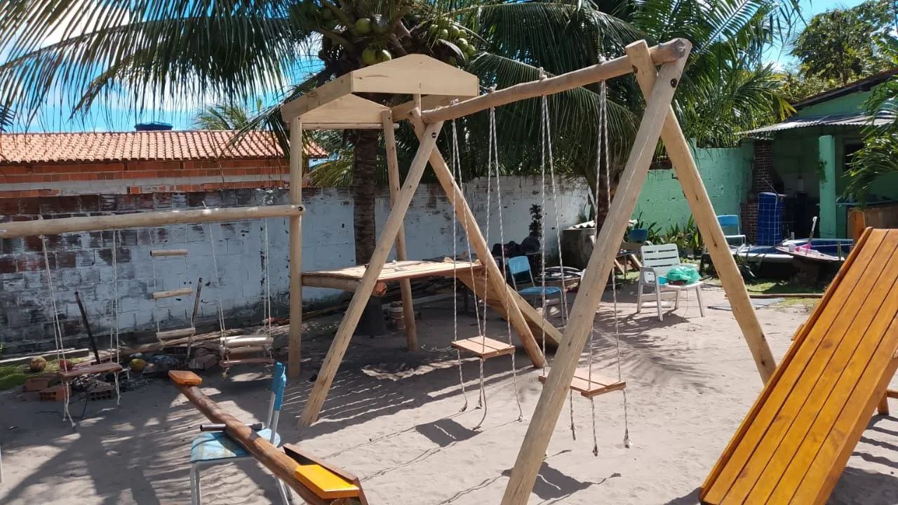 Parquinho de eucalipto em joa pesso - Foto 4