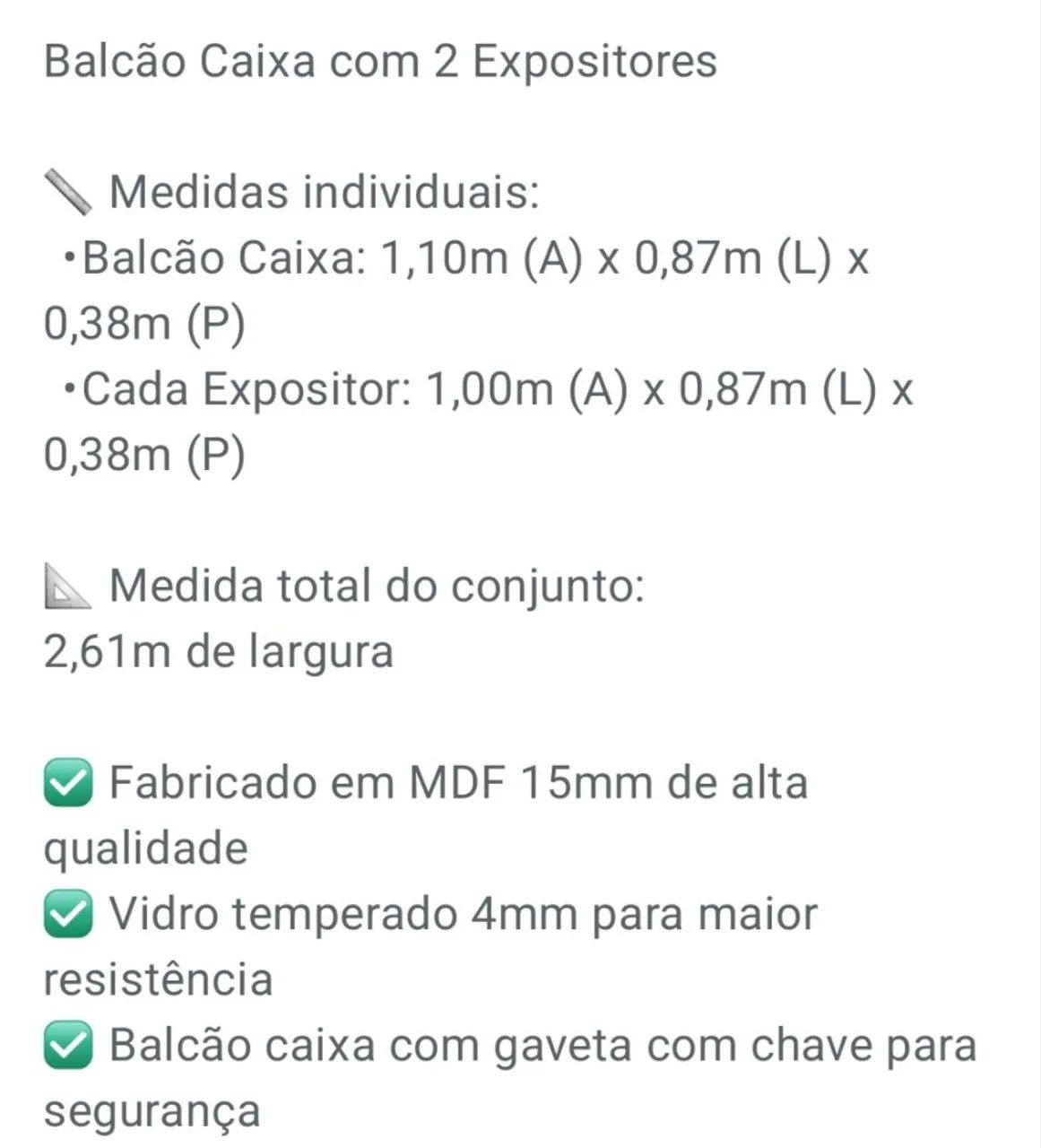 Lindos Móveis para você montar sua loja ! - Foto 4
