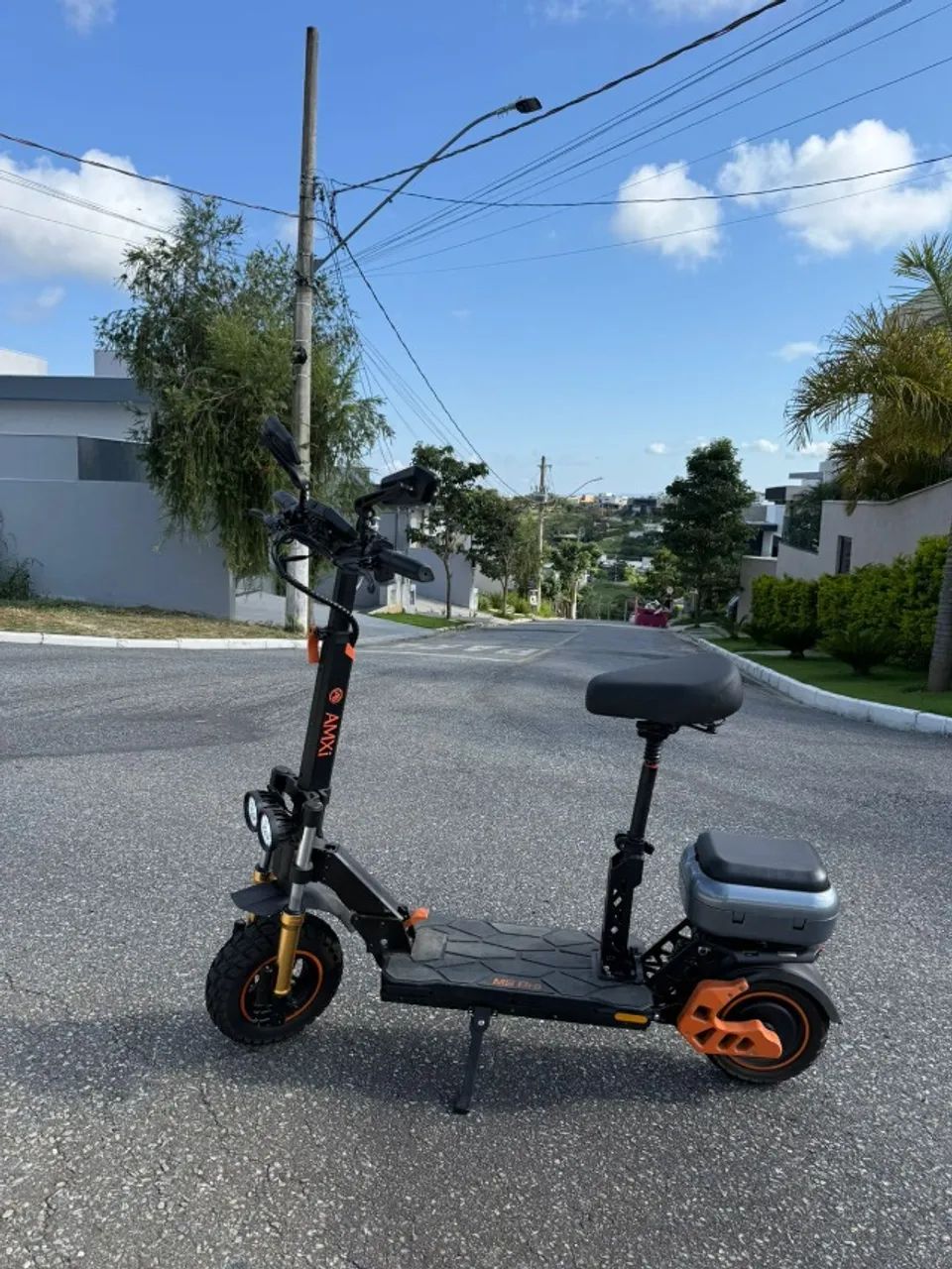 patinete eletrico amxi m5 pro 48v novinho - Foto 3