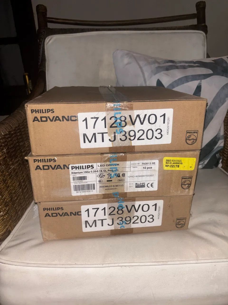 Driver LED Philips Xitanium 150W - Programável e Dimerizável - Foto 3