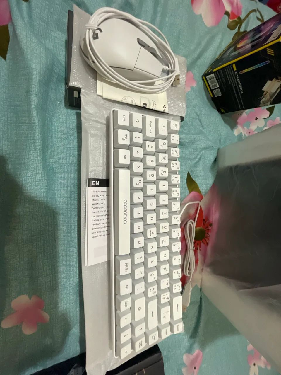 Vendo mouse Logitech G203 e teclado (ambos estão novos)  - Foto 5