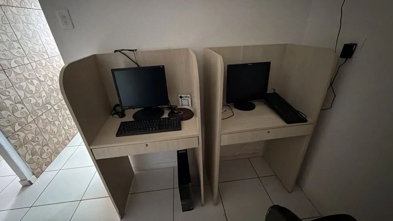 4 Baia para escritório ótimo estado com gaveta  - Foto 3