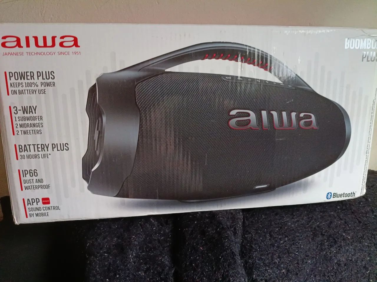 Caixa de som ( AIWA)  - Foto 2
