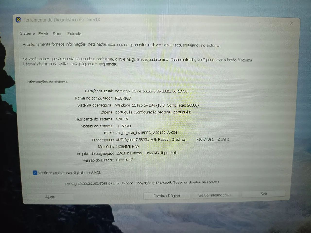 Notebook AMD Ryzen 7 ,Jogos e Trabalhos Importado Vejam  - Foto 5