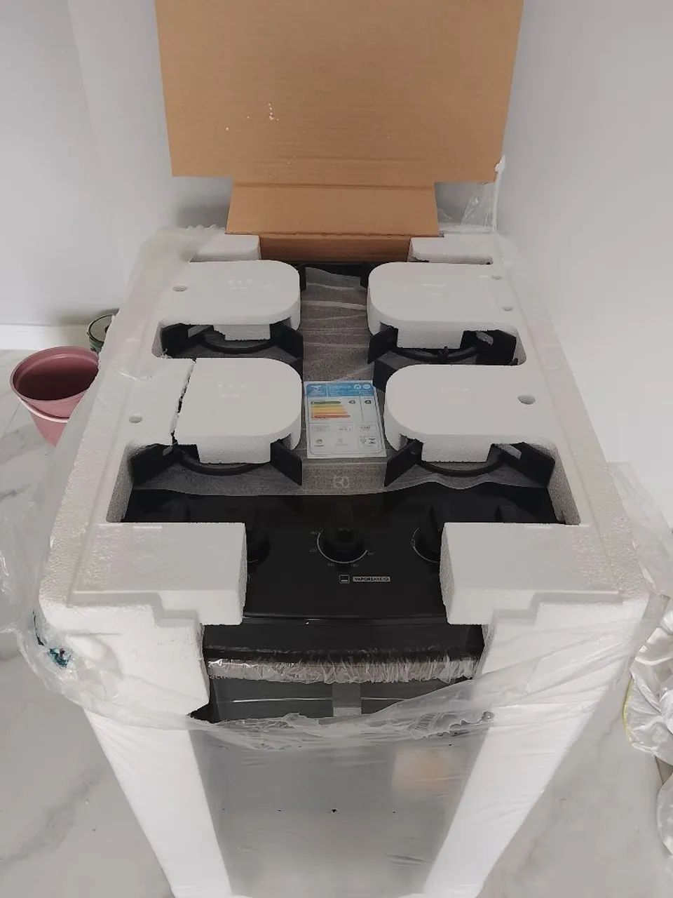 Vendo fogão 4 bocas Eletrolux inox  - Foto 6