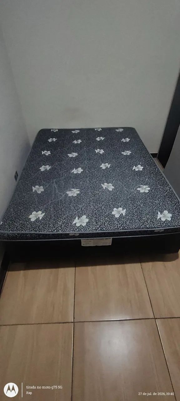Cama box casal