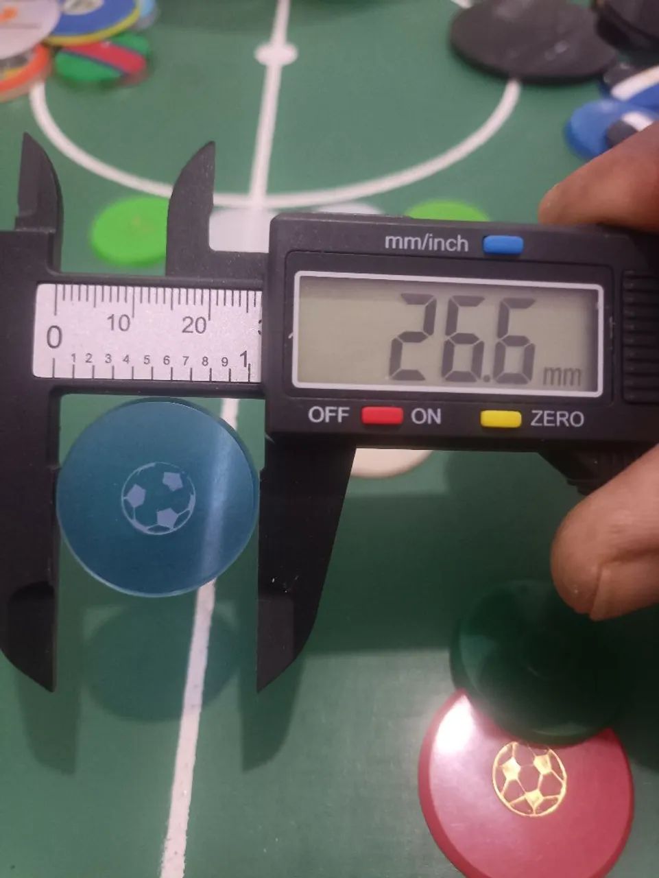 Time Bertisa 1 camada futebol de botão  - Foto 5