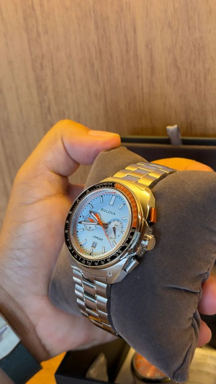 RELÓGIO BULOVA RACER CHRONOGRAPH - Foto 3