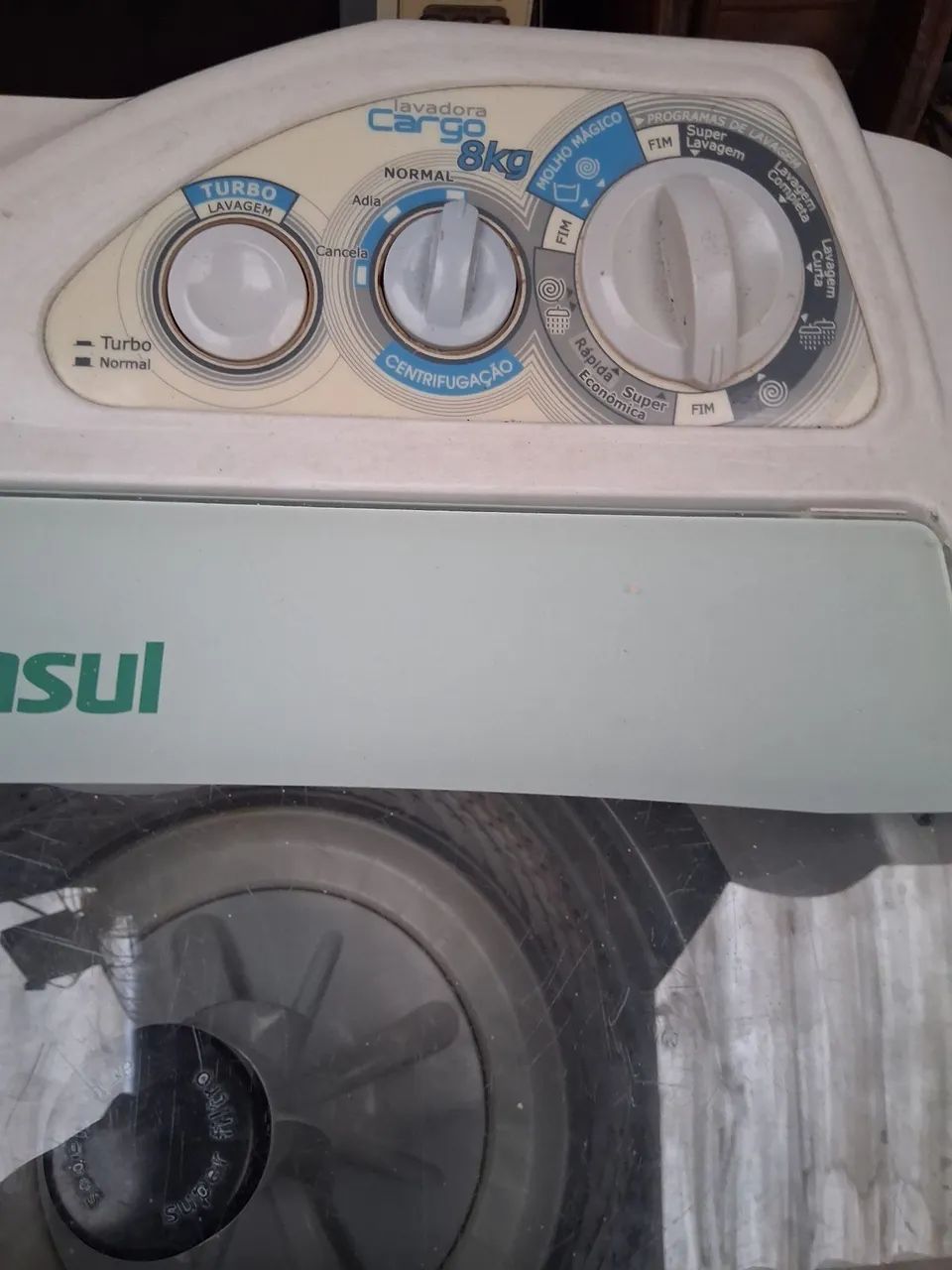 Vendo maquina de lavar consul cargo 8 kilos maquina otima 