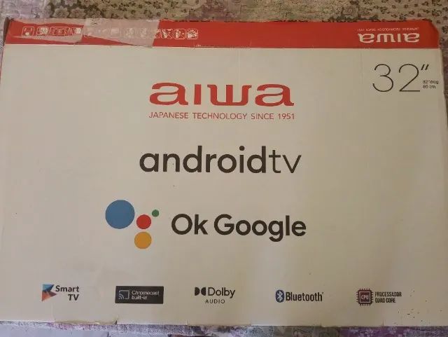 Android tv Aiwa 32 polegadas  - Foto 4