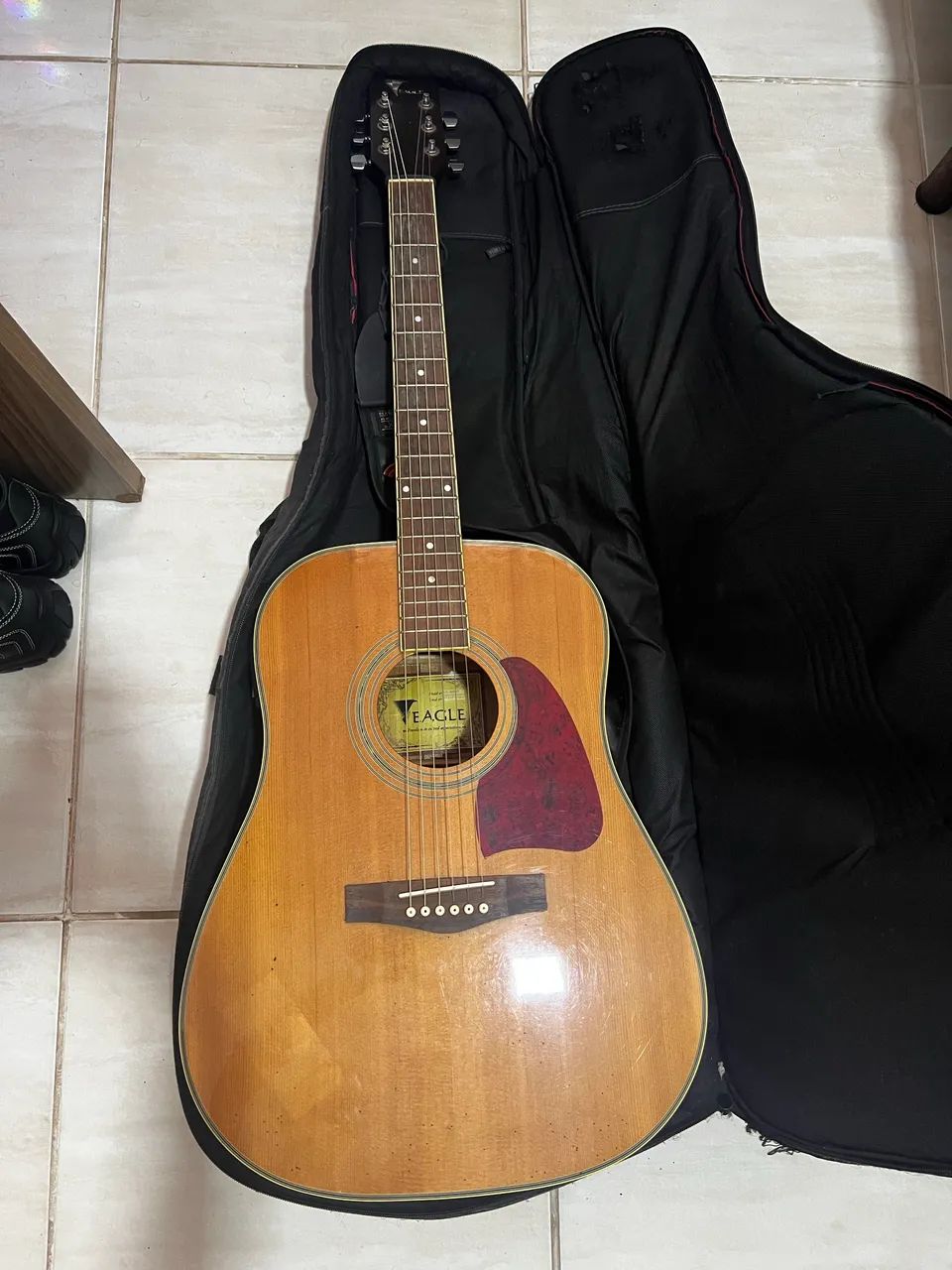 ? VIOLÃO EAGLE CH-888NT + CASE - SEMINOVO - Foto 2