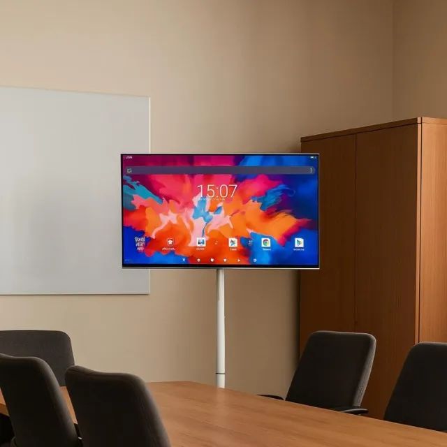 Monitor Tela Interativa Touchscreen 27 Polegadas Full HD IPS Octa Core 6GB RAM 128GB WiFi - Foto 3