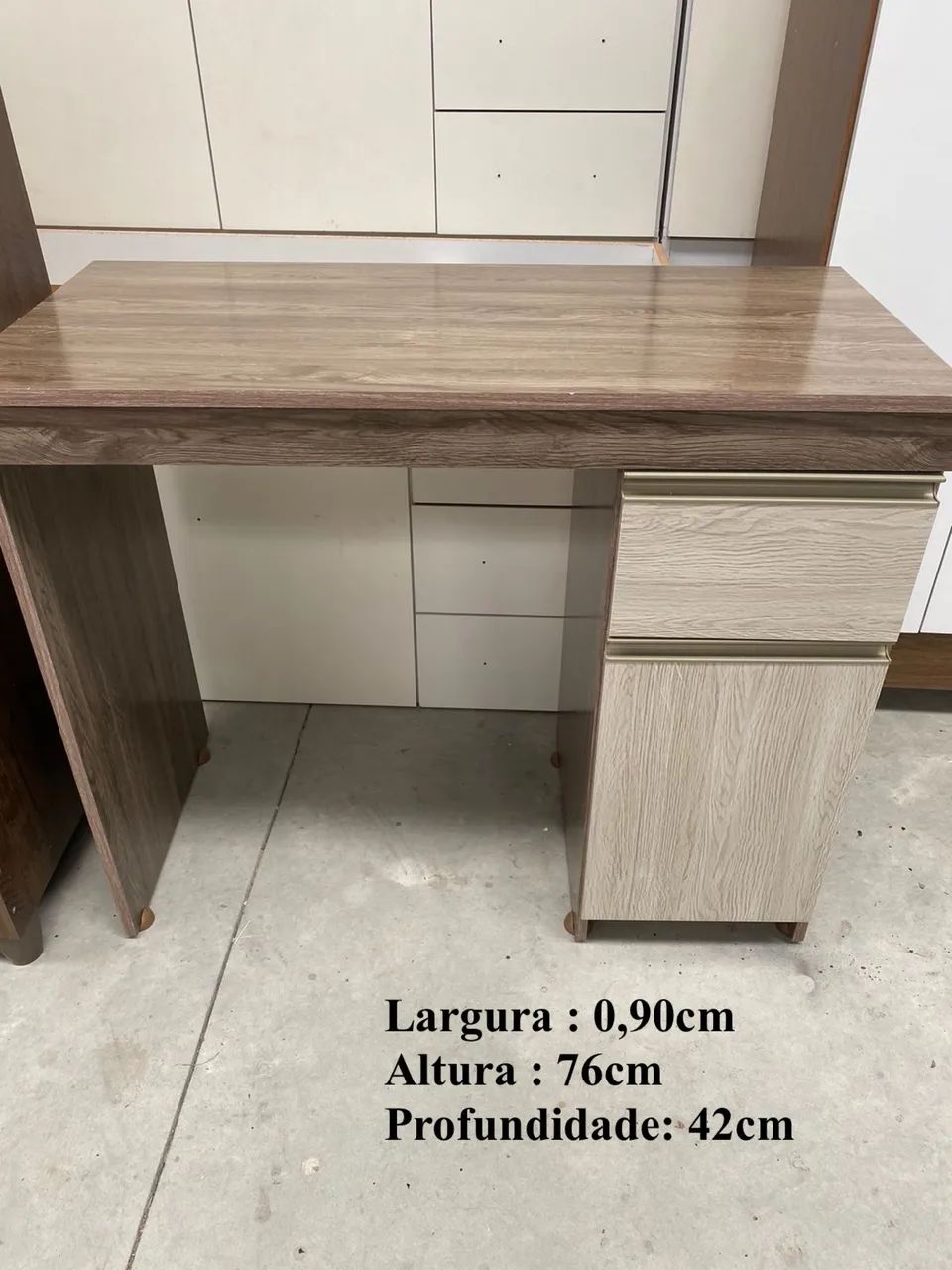 Escrivainha 90cm bege  - Foto 2