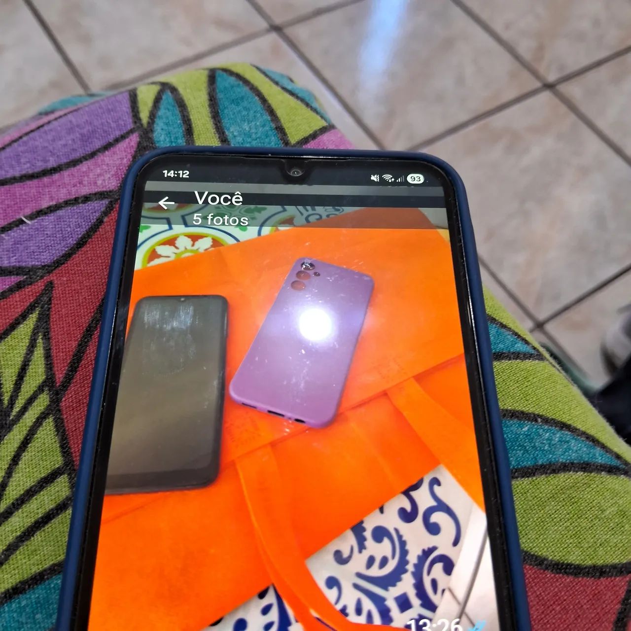 Celular Samsung A 14 5G preto  - Foto 2