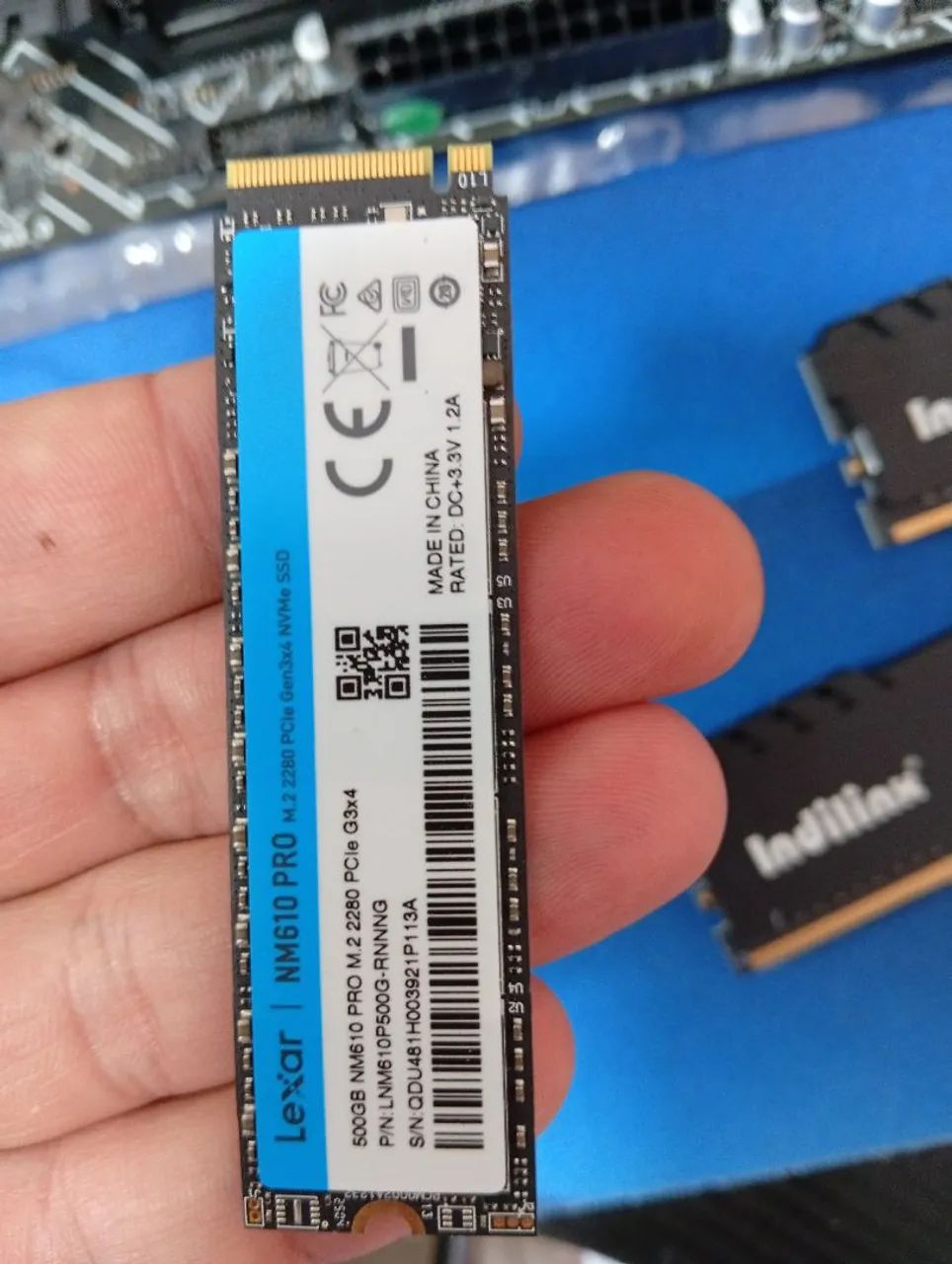 Ssd M2 500gb leitura 3000