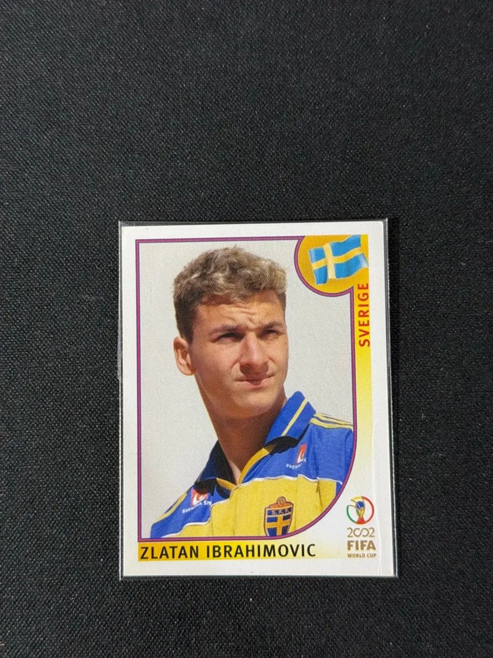 Lote 4 Figurinhas Copa 2002 - Beckham, Lúcio, Ibrahimovic - Foto 2