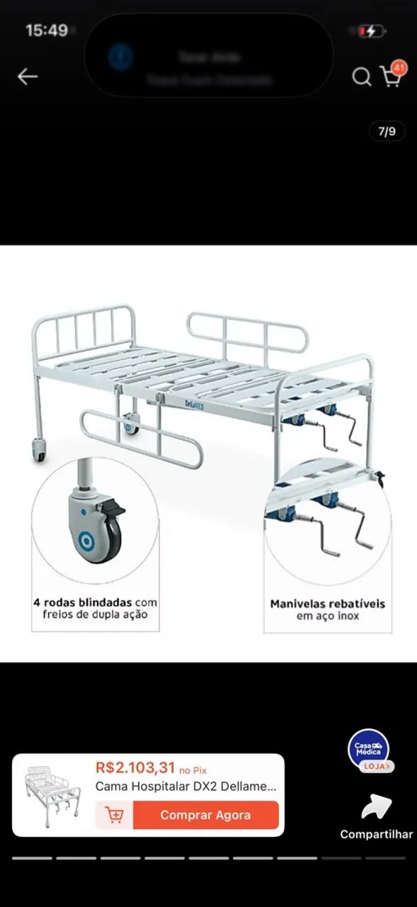 Cama hospitalar 