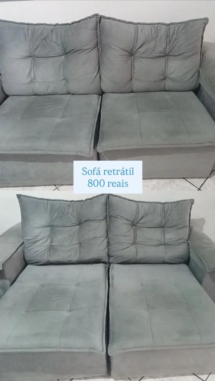 Vendo sofá retrátil usado 