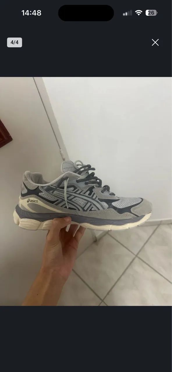 Asics Nyc gel cinza  - Foto 4