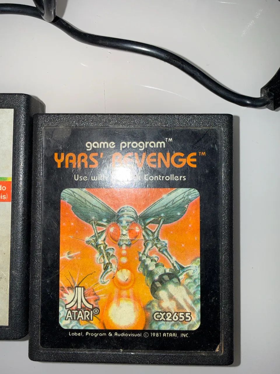 Console Atari 2600 Completo com Caixa e 2 Cartuchos - Foto 3