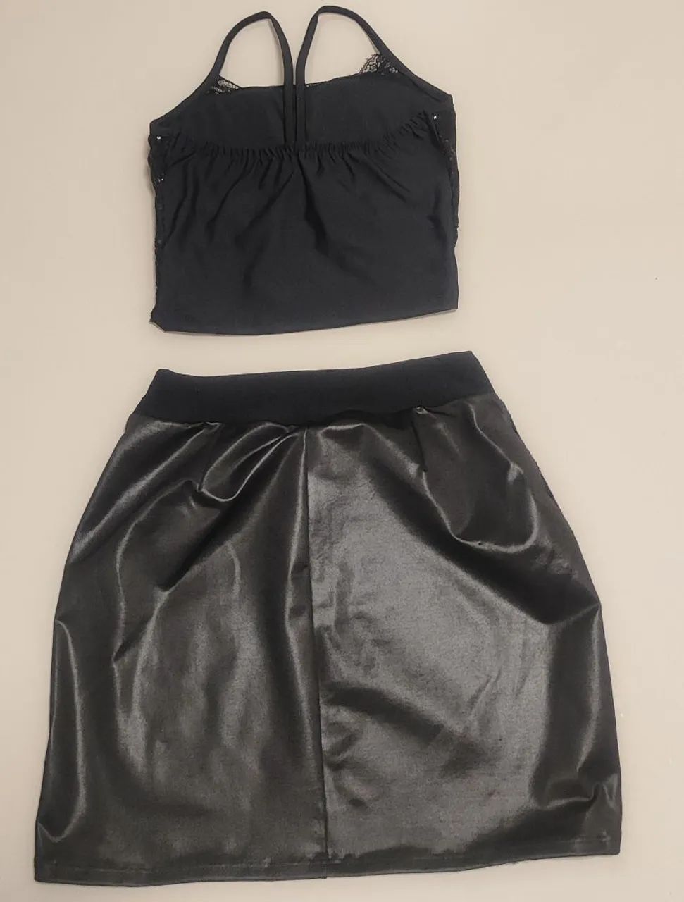 Conjunto Preto em Paetê - Foto 2