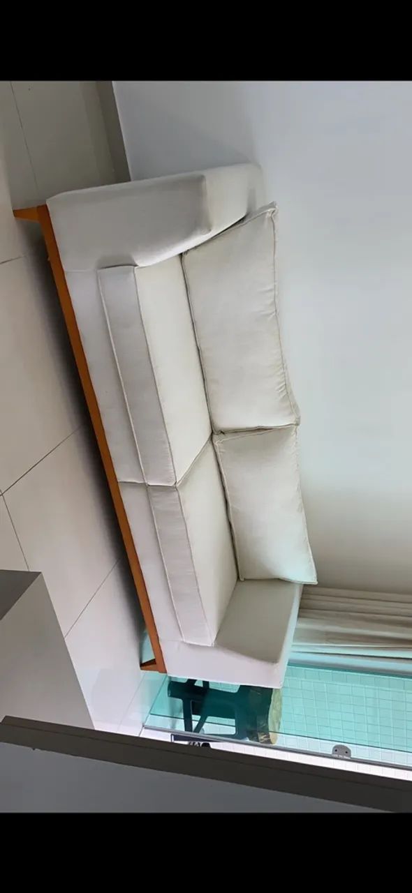 Sofá em linho em ótimo estado  - Foto 2
