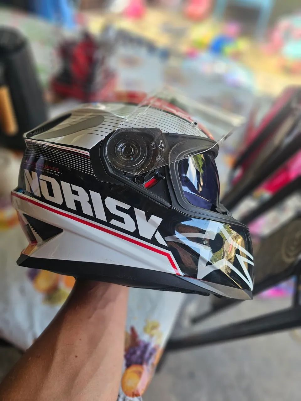 Capacete norisk Japão novinho 