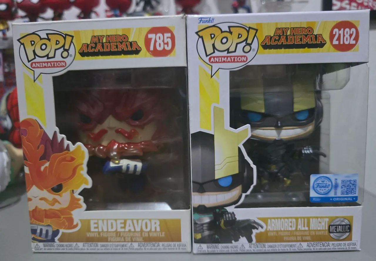 Funko Pop! All Might + Endeavor #2182 #785