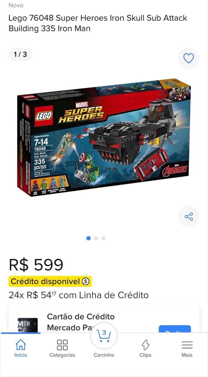 Lego 76048 super herói raridade - Foto 5