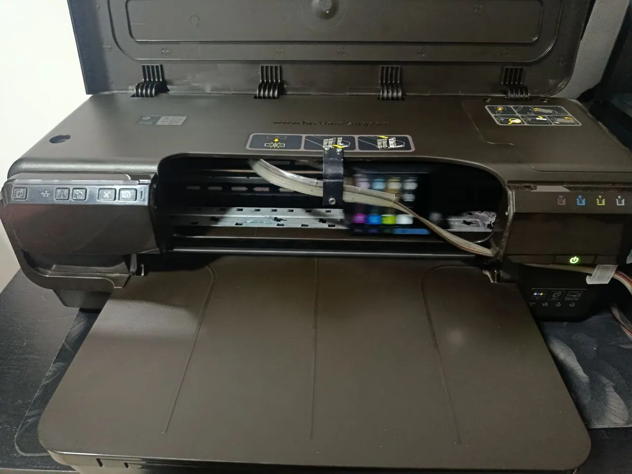 Impressora Hp 7110 A3 com tanque de tinta - Foto 2