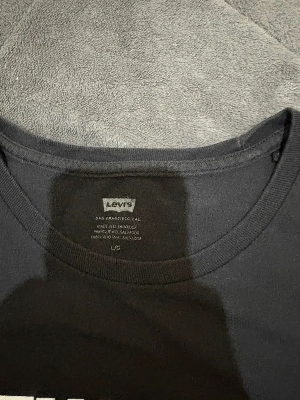 Blusa Preta Levi?s Tam G Original  - Foto 2