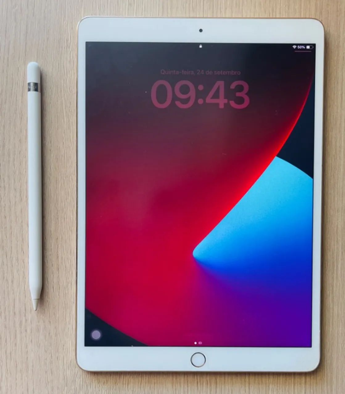 iPad Pro 10,5" 64GB Dourado + Apple Pencil - Foto 3