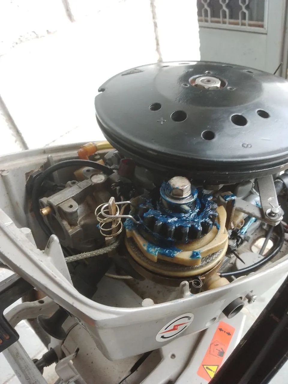 Motor Pôpa Johnson 14 hp ENDURO Raridade - Foto 5