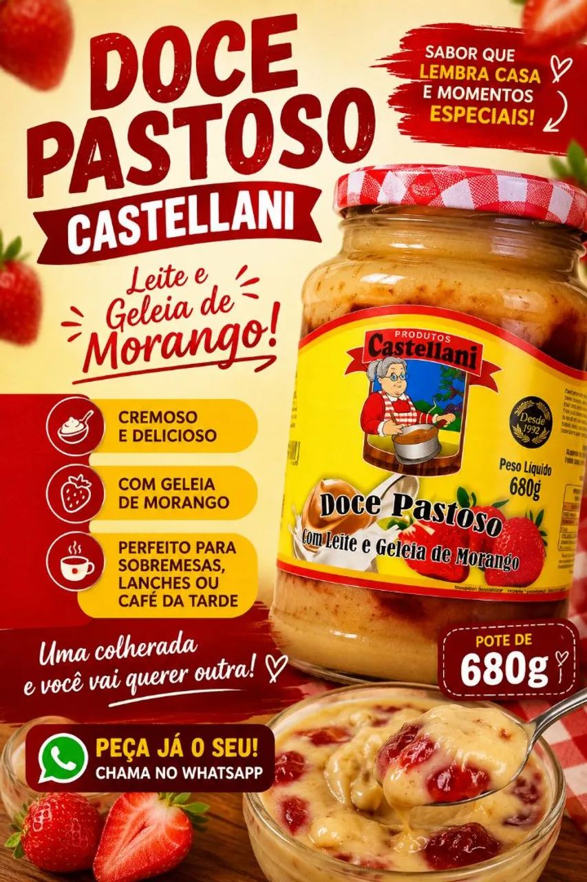 ? DOCE DE LEITE ARTESANAL - R$ 17,90