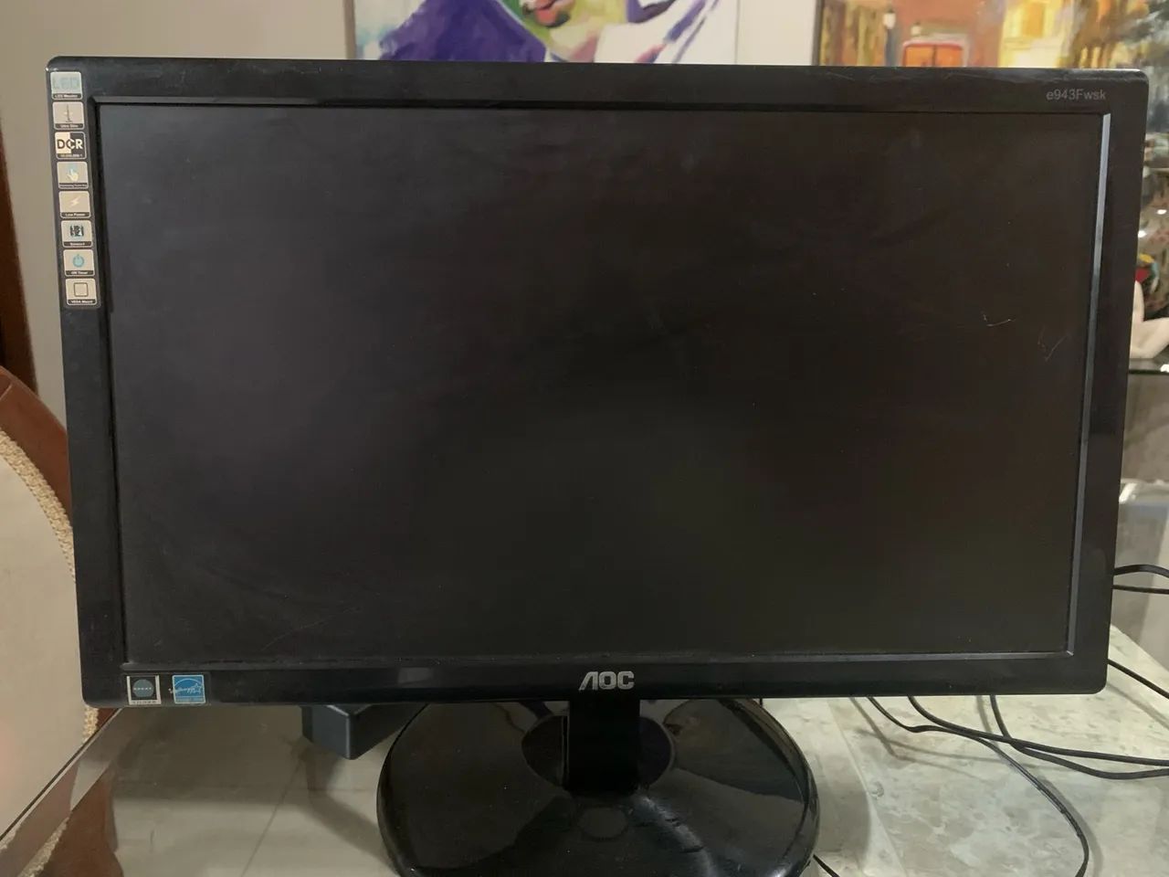 Monitor AOC 21 polegadas por 100 reais 
