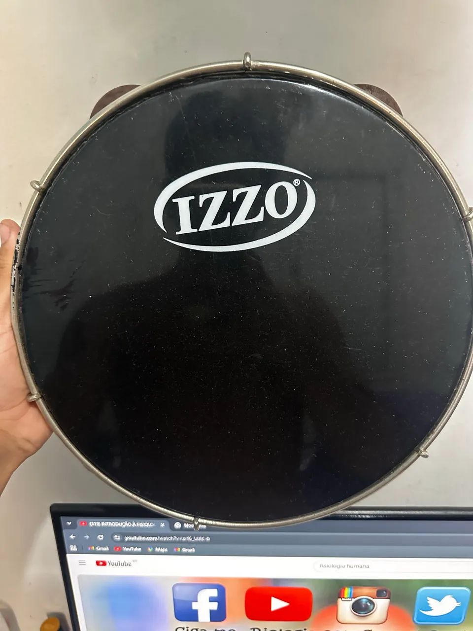 Vendo pandeiro izzo  - Foto 4