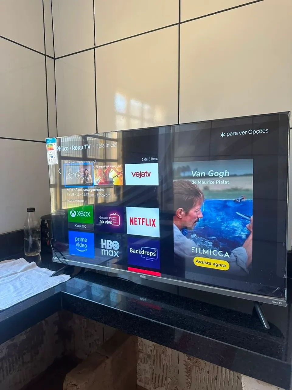 Smartv 43 3 meses no plástico zera  - Foto 5