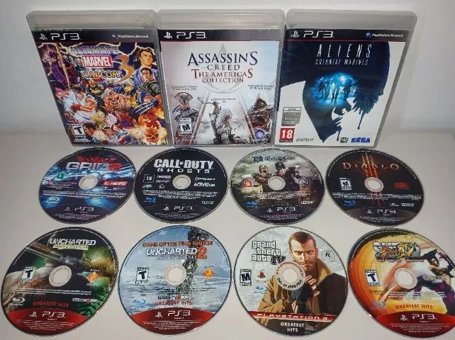 (URGENTE!) COLEÇÃO GAMES PS3 BARATINHOS E RELÍQUIAS! Parcelo 12x! ENTREGO BH!