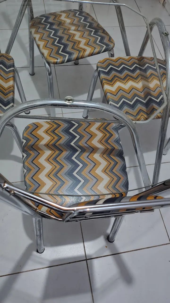 Vendo mesa de vidro 