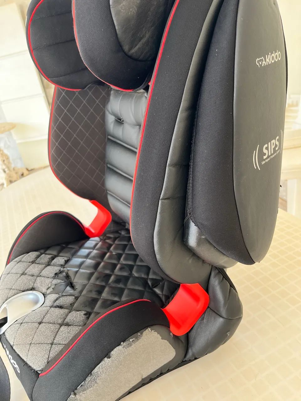 Cadeira Para Auto Kiddo Adapt Vermelho - Foto 5