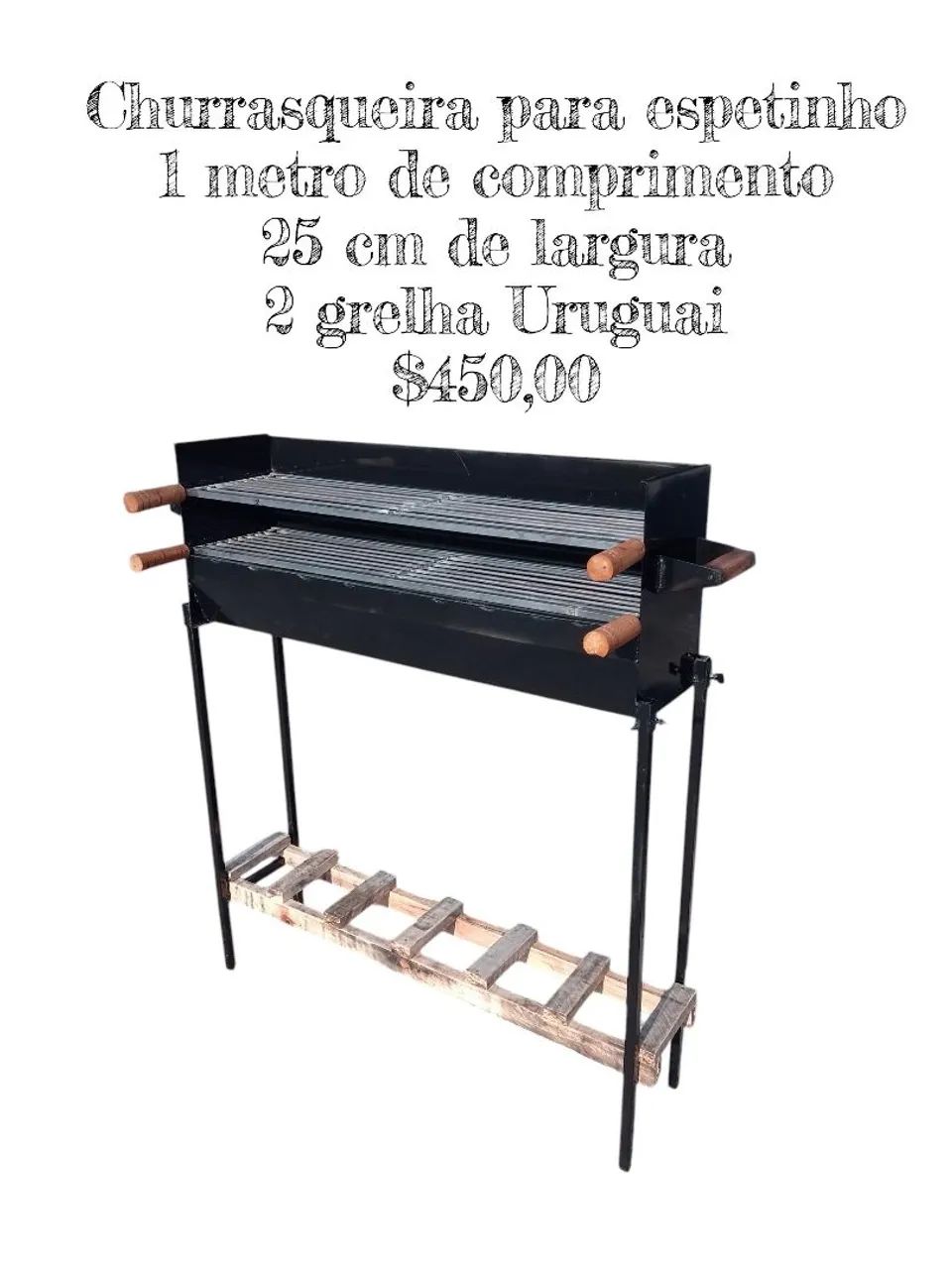 Churrasqueira para espetinho  - Foto 2