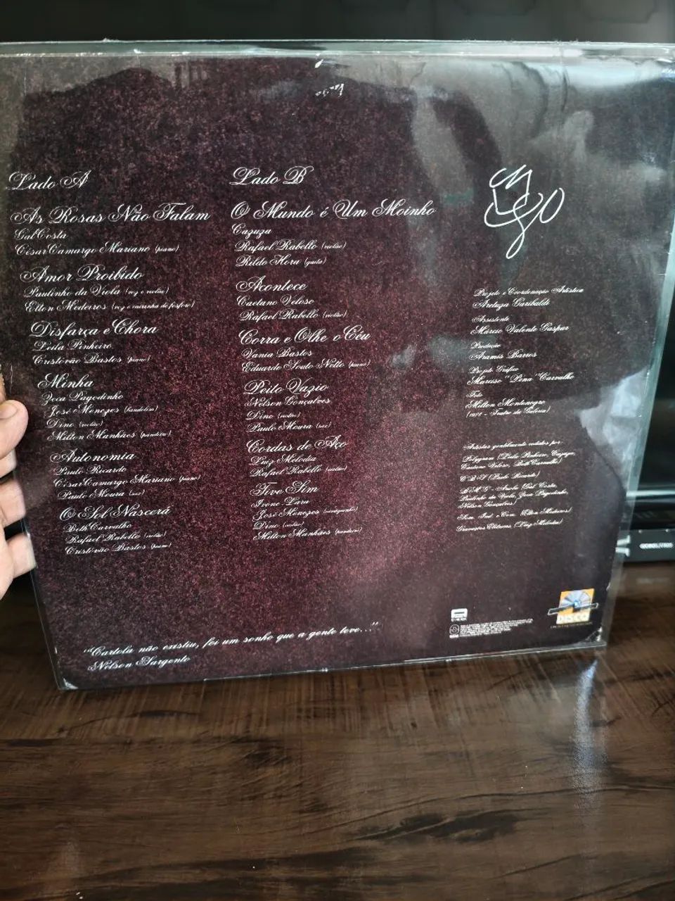 Vinil Cartola, Bate outra Vez. - Foto 2