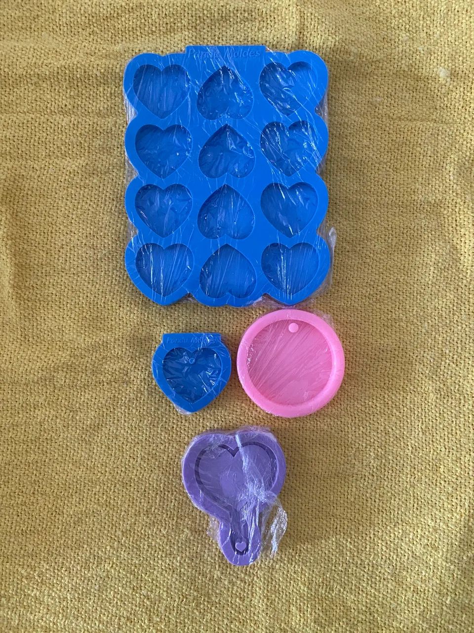 Kit: Moldes chaveiros 2 