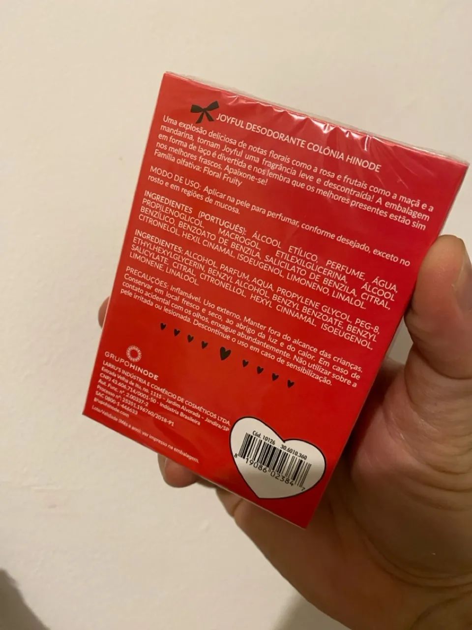 Perfume Hinode Joyful novo lacrado  - Foto 3